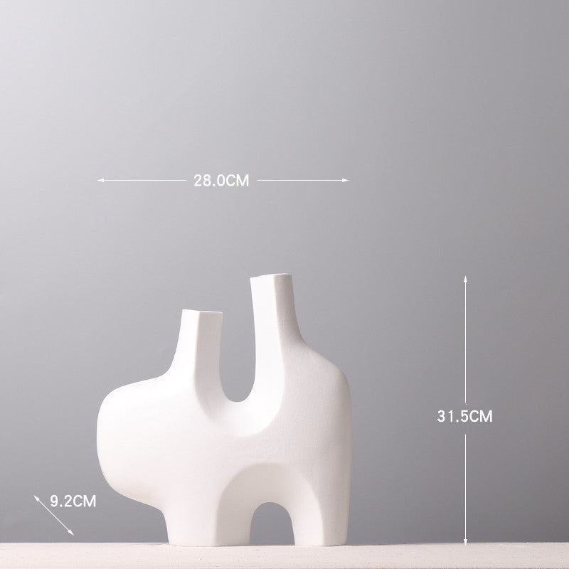 Nordic Minimalist Creative Ceramic Vase