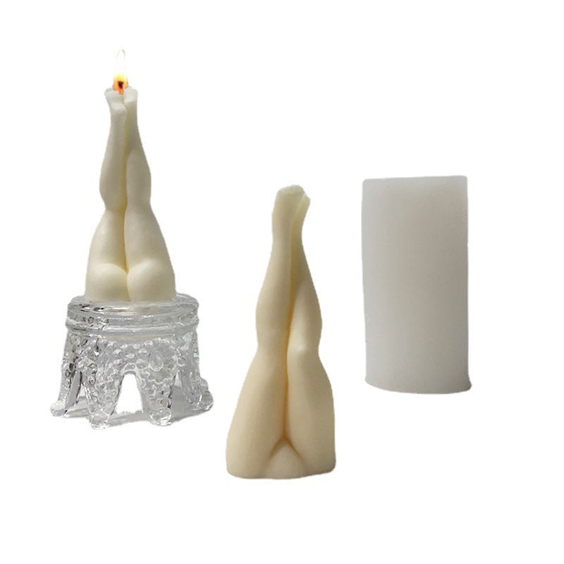 Beauty Body Legs Aromatherapy Candle Mold