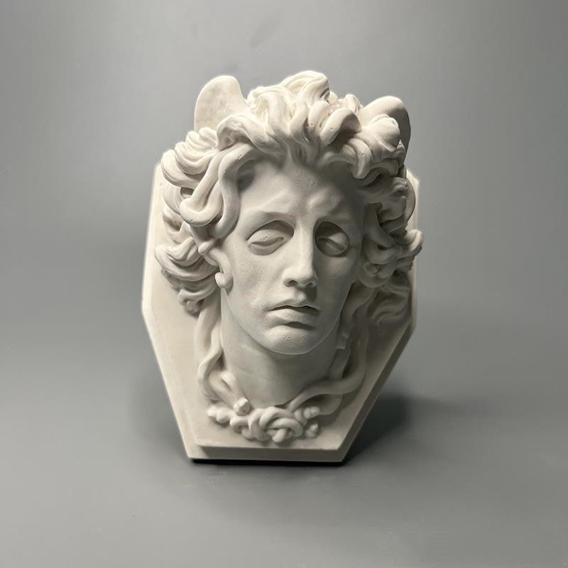 Medusa Art Aromatherapy Plaster Statue Ornaments