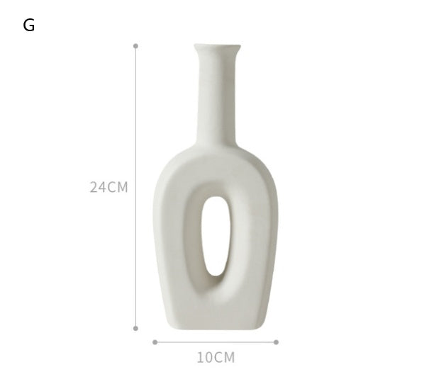 Nordic decoration ceramic vase