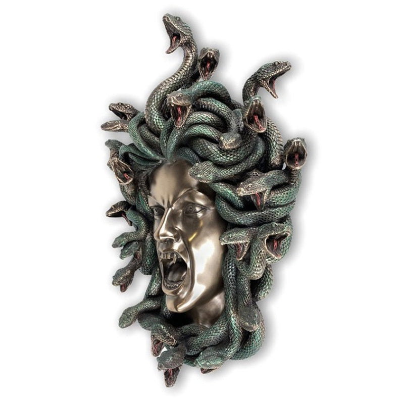 Medusa Wall Statue Greek Mythology Statue