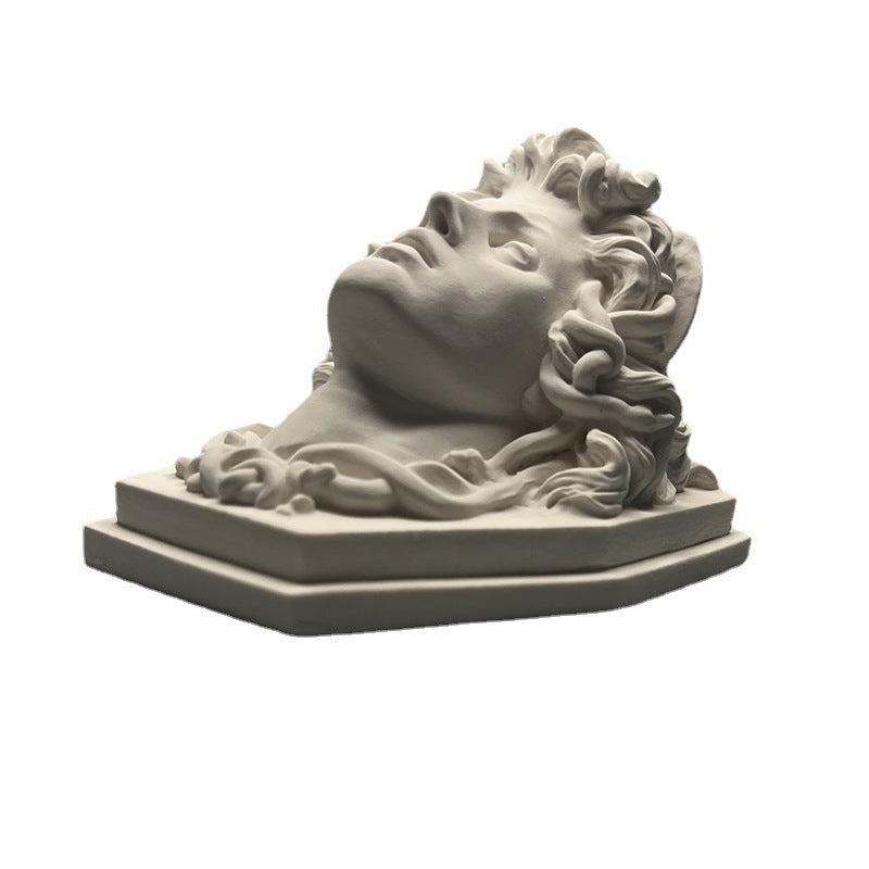 Medusa Art Aromatherapy Plaster Statue Ornaments