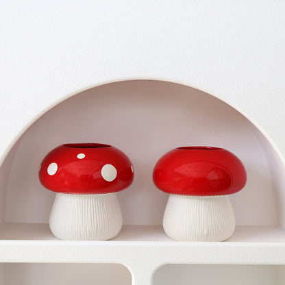 Creative Mushroom Ceramic Vases