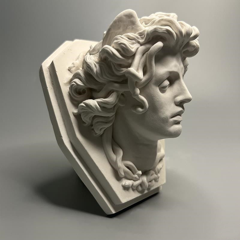 Medusa Art Aromatherapy Plaster Statue Ornaments